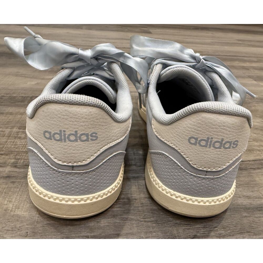 Adidas Breaknet Sleek Shoes Size 6.5 Halo Blue / Off White / Warm Vanilla - Picture 4 of 6